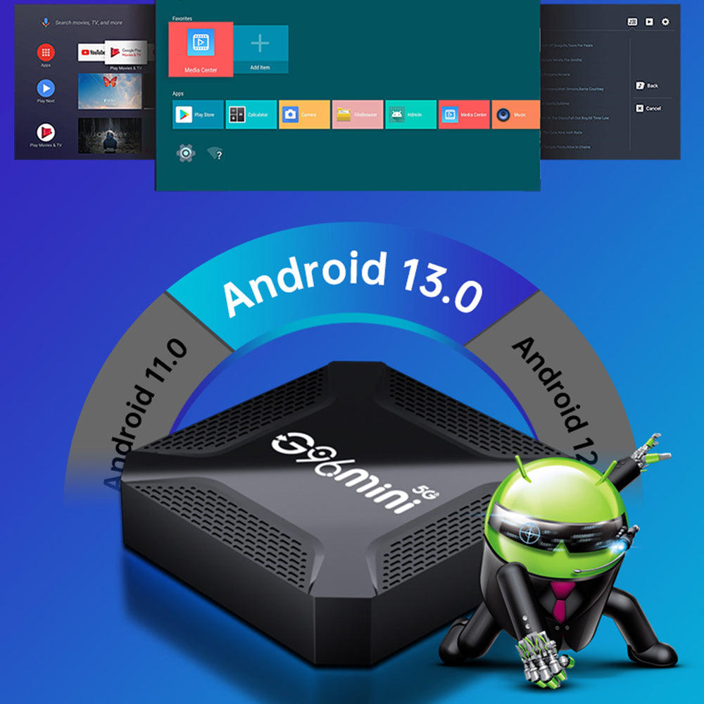 G96mini 5G Smart TV Box Android 13.0 RK3528 2.4G 5G Dual Band WiFi 8K Ultra HD Streaming Player 4 32GB G96mini 5G Smart TV Box Android 13.0 RK3528 2.4G 5G Dual Band WiFi 8K Ultra HD Streaming Player 4 32GB